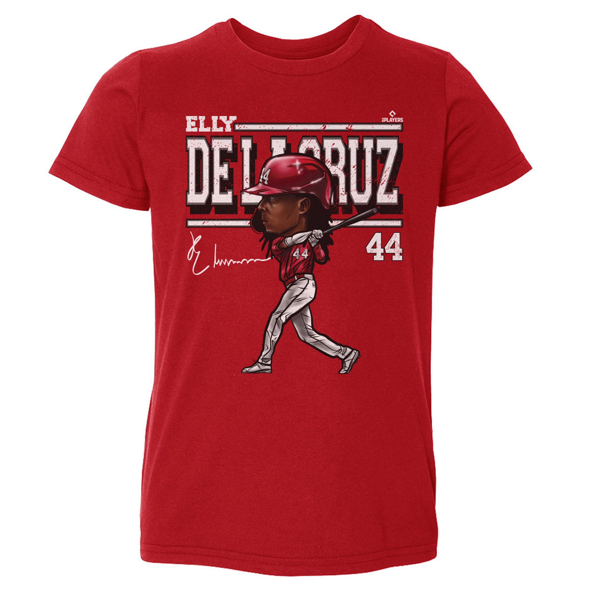 Toddler 500 Level Elly De La Cruz Red Cartoon T-Shirt Toddler 500 Level Elly De La Cruz Red Cartoon T-Shirt