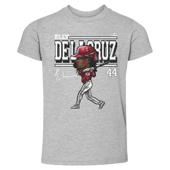 Toddler 500 Level Elly De La Cruz Heather Gray Cartoon T-Shirt