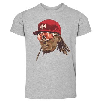 Toddler 500 Level Elly De La Cruz Heather Gray Sunglasses T-Shirt