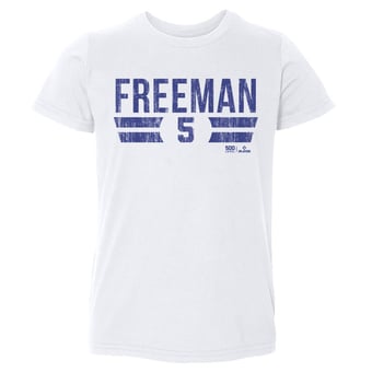 Toddler 500 Level Freddie Freeman White Font T-Shirt