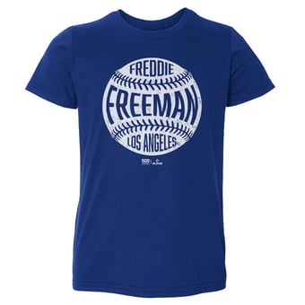Toddler 500 Level Freddie Freeman Royal Vintage Baseball T-Shirt