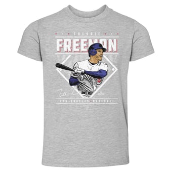 Toddler 500 Level Freddie Freeman Heather Gray Vintage T-Shirt