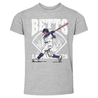 Toddler 500 Level Mookie Betts Heather Gray Field T-Shirt