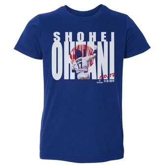 Toddler 500 Level Shohei Ohtani Royal Bold Name T-Shirt