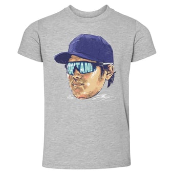 Toddler 500 Level Shohei Ohtani Heather Gray Sunglasses T-Shirt