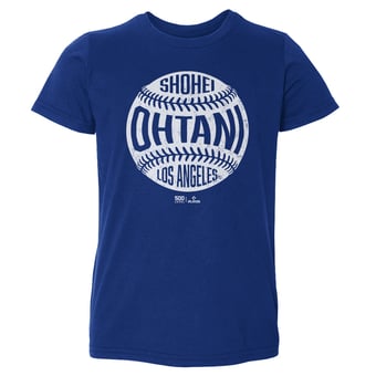Toddler 500 Level Shohei Ohtani Royal Vintage Baseball T-Shirt