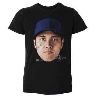Toddler 500 Level Shohei Ohtani Black Vintage T-Shirt