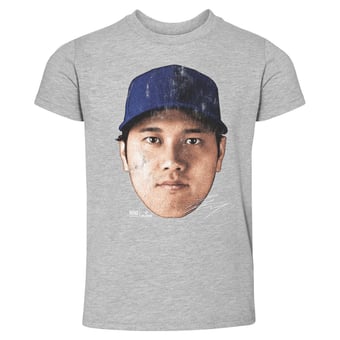 Toddler 500 Level Shohei Ohtani Heather Gray Vintage T-Shirt