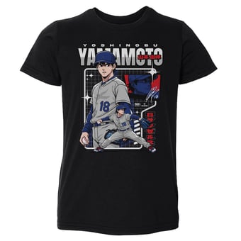Toddler 500 Level Yoshinobu Yamamoto Black Anime T-Shirt