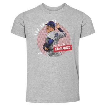 Toddler 500 Level Yoshinobu Yamamoto Heather Gray Anime T-Shirt