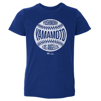 Toddler 500 Level Yoshinobu Yamamoto Royal Vintage Baseball T-Shirt