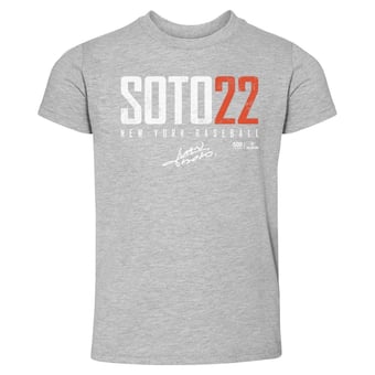 Toddler 500 Level Juan Soto Heather Gray Elite T-Shirt