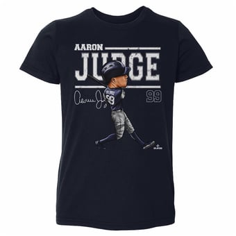 Toddler 500 Level Aaron Judge Navy Cartoon T-Shirt