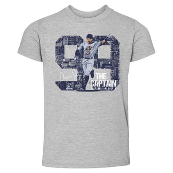 Toddler 500 Level Aaron Judge Heather Gray Skyline T-Shirt