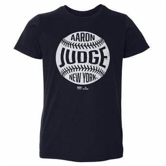 Toddler 500 Level Aaron Judge Navy Vintage Baseball T-Shirt