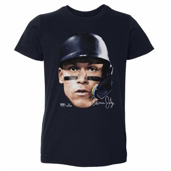 Toddler 500 Level Aaron Judge Navy Vintage T-Shirt