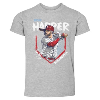 Toddler 500 Level Bryce Harper Heather Gray Base T-Shirt