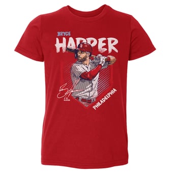 Toddler 500 Level Bryce Harper Red Base T-Shirt