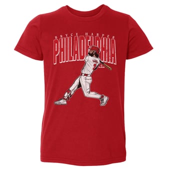 Toddler 500 Level Bryce Harper Red Big Time T-Shirt