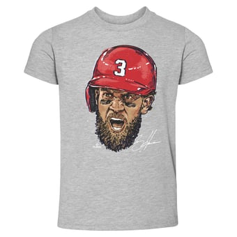 Toddler 500 Level Bryce Harper Heather Gray Scream T-Shirt