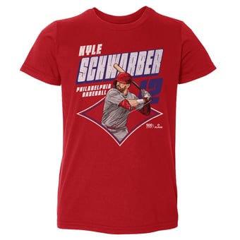 Toddler 500 Level Kyle Schwarber Red Diamond T-Shirt