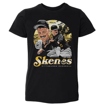 Toddler 500 Level Paul Skenes Black Vintage T-Shirt