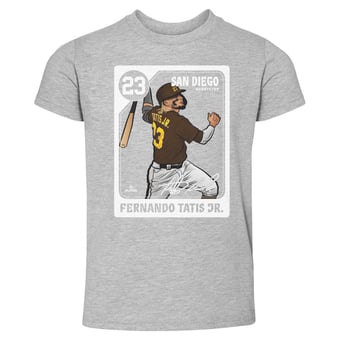Toddler 500 Level Fernando Tatis Jr. Heather Gray Card T-Shirt