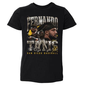 Toddler 500 Level Fernando Tatis Jr. Black Vintage T-Shirt
