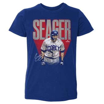 Toddler 500 Level Corey Seager Royal Bold T-Shirt