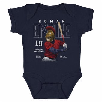Infant 500 Level Roman Anthony Navy Roman Helmet Bodysuit