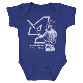 Infant 500 Level Pete Crow-Armstrong Royal Bitmap Bodysuit