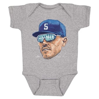 Infant 500 Level Freddie Freeman Heather Gray Sunglasses Bodysuit