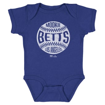 Infant 500 Level Mookie Betts Royal Vintage Baseball Bodysuit