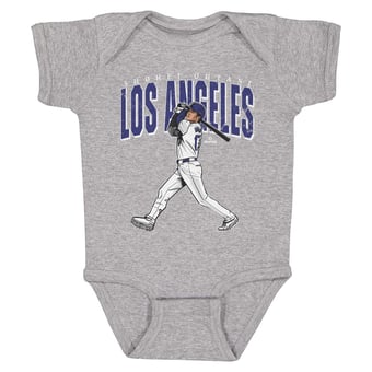 Infant 500 Level Shohei Ohtani Heather Gray Big Time Bodysuit