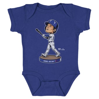 Infant 500 Level Shohei Ohtani Royal Bobblehead Bodysuit
