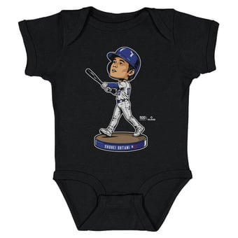 Infant 500 Level Shohei Ohtani Black Bobblehead Bodysuit