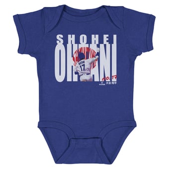 Infant 500 Level Shohei Ohtani Royal Bold Name Bodysuit