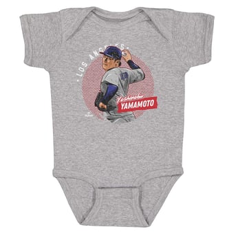 Infant 500 Level Yoshinobu Yamamoto Heather Gray Anime Bodysuit
