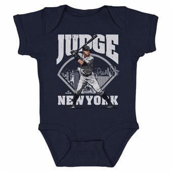 Infant 500 Level Aaron Judge Navy Field Bodysuit