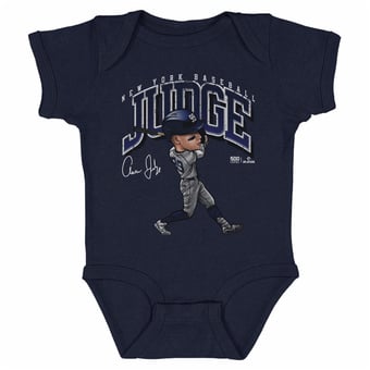 Infant 500 Level Aaron Judge Navy Cartoon Bodysuit