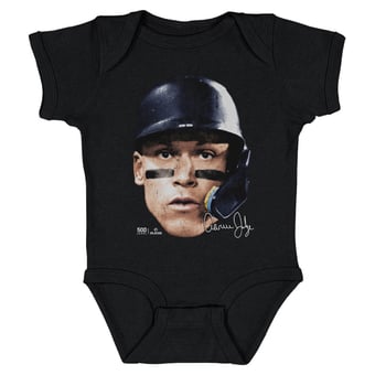 Infant 500 Level Aaron Judge Black Vintage Bodysuit