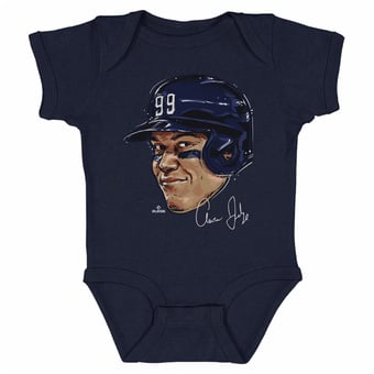 Infant 500 Level Aaron Judge Navy Smile Bodysuit