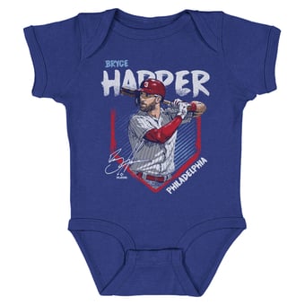 Infant 500 Level Bryce Harper Royal Base Bodysuit