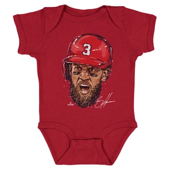 Infant 500 Level Bryce Harper Red Scream Bodysuit