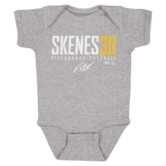 Infant 500 Level Paul Skenes Heather Gray Elite Bodysuit