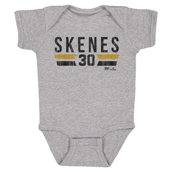 Infant 500 Level Paul Skenes Heather Gray Font Bodysuit