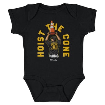 Infant 500 Level Paul Skenes Black Hoist the Cone Bodysuit