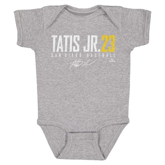 Infant 500 Level Fernando Tatis Jr. Heather Gray Elite Bodysuit