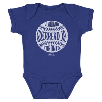 Infant 500 Level Vladimir Guerrero Jr. Royal Vintage Baseball Bodysuit