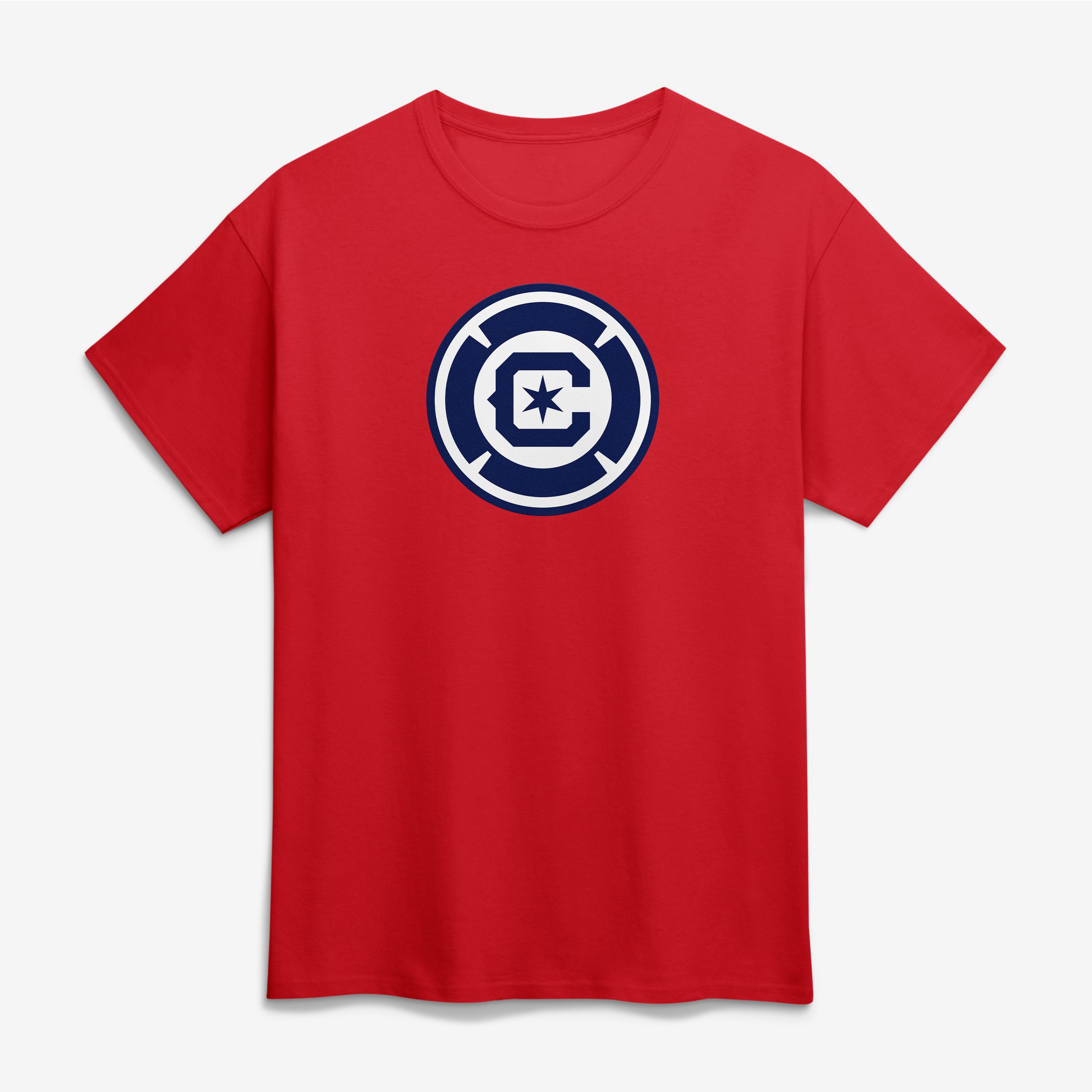 Men's Red Chicago Fire Monotone T-Shirt